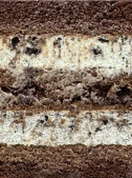 Przekrój tortu Oreo